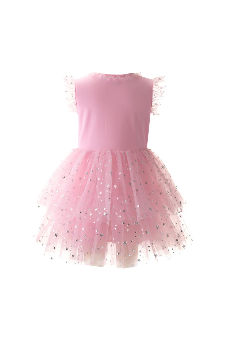 Eloise Sparkle Star Tutu Dress, Alternate, color, Pink