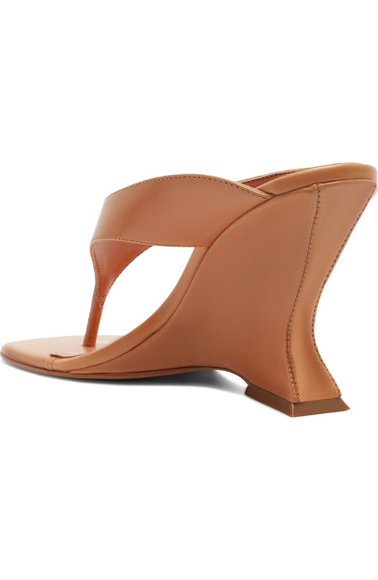 Schutz Maya Wedge Sandal, Alternate, color, Earth Clay