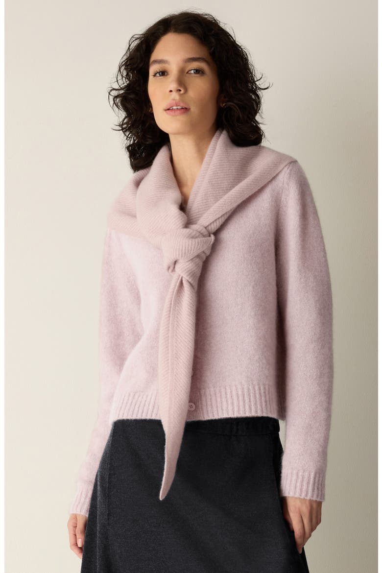 Cashmere Handkerchief Scarf, Alternate, color, OPAL