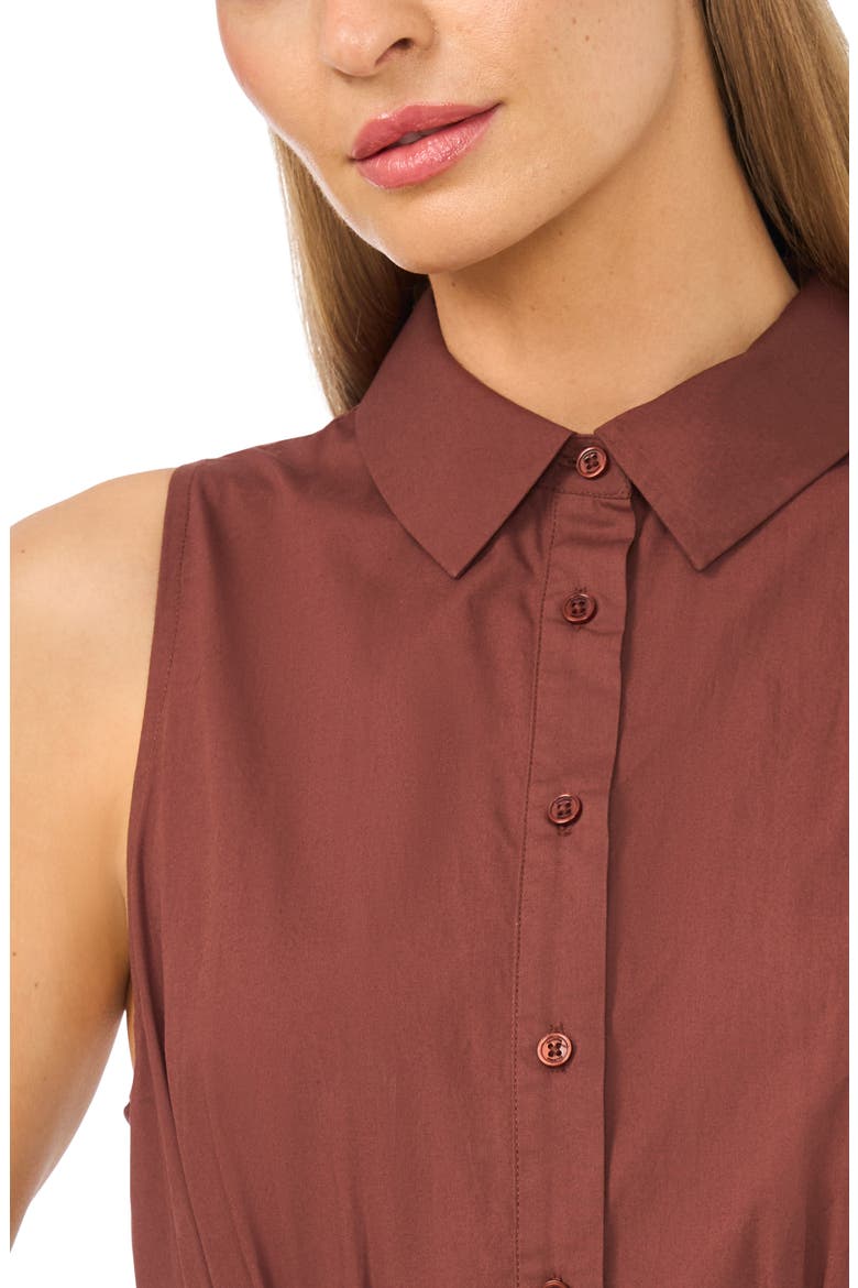 Tie Waist Shirtdress, Alternate, color, CAFE