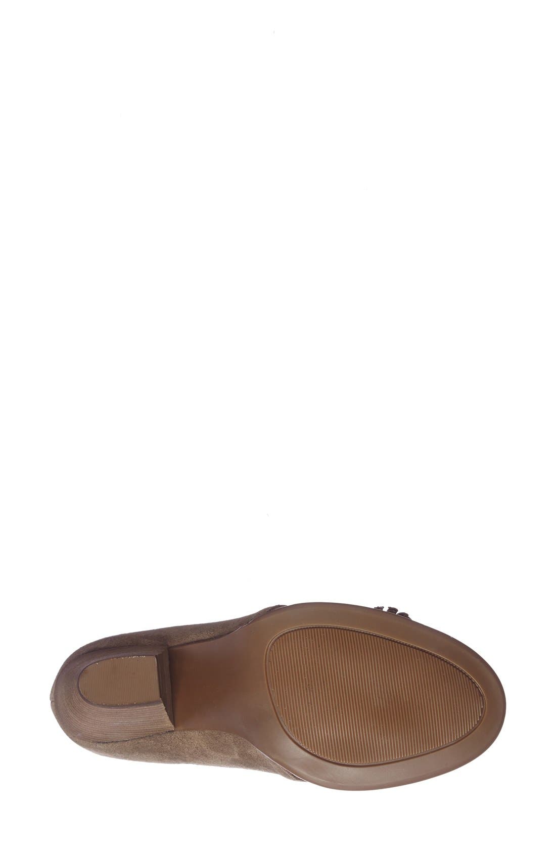 'Tallie' Lace-Up Bootie, Alternate, color, ARMY