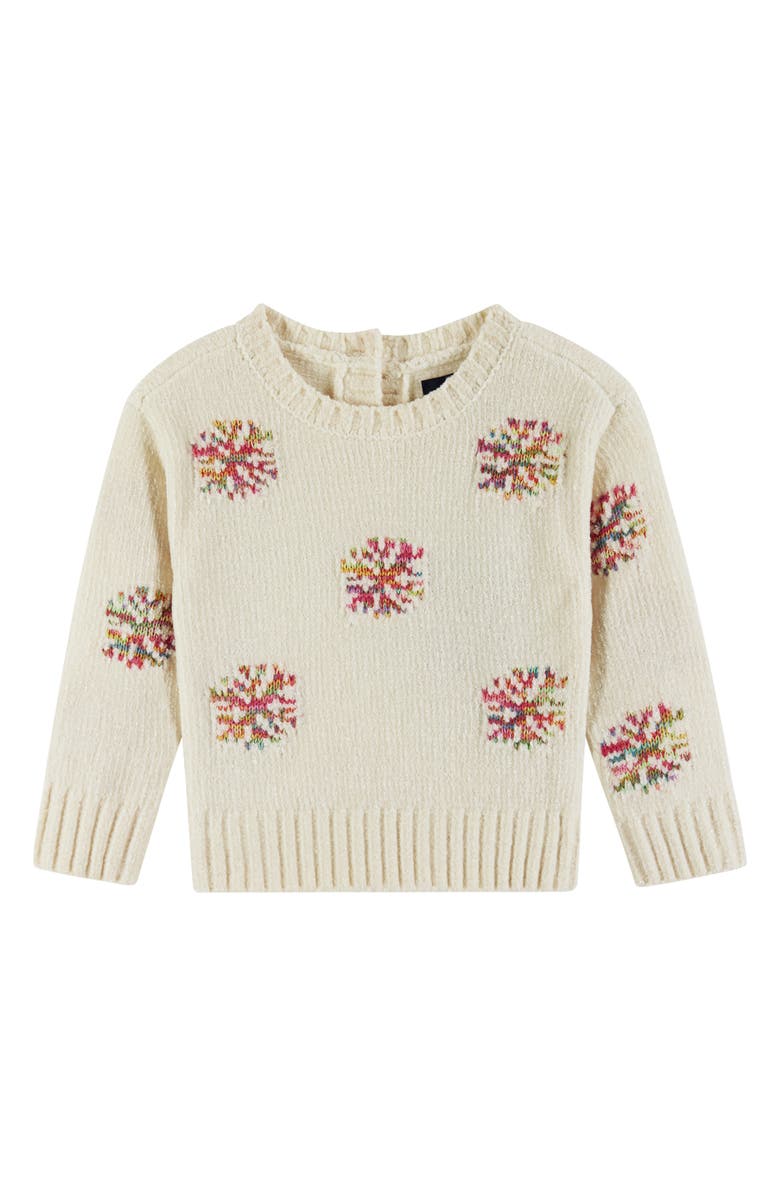 Andy & Evan Snowflake Sweater & Leggings Set, Alternate, color, White Snowflake