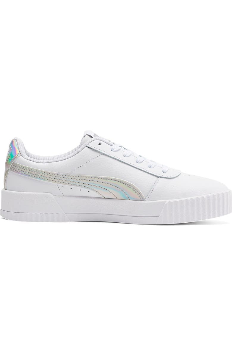 PUMA Carina Iridescent Sneaker, Alternate, color,