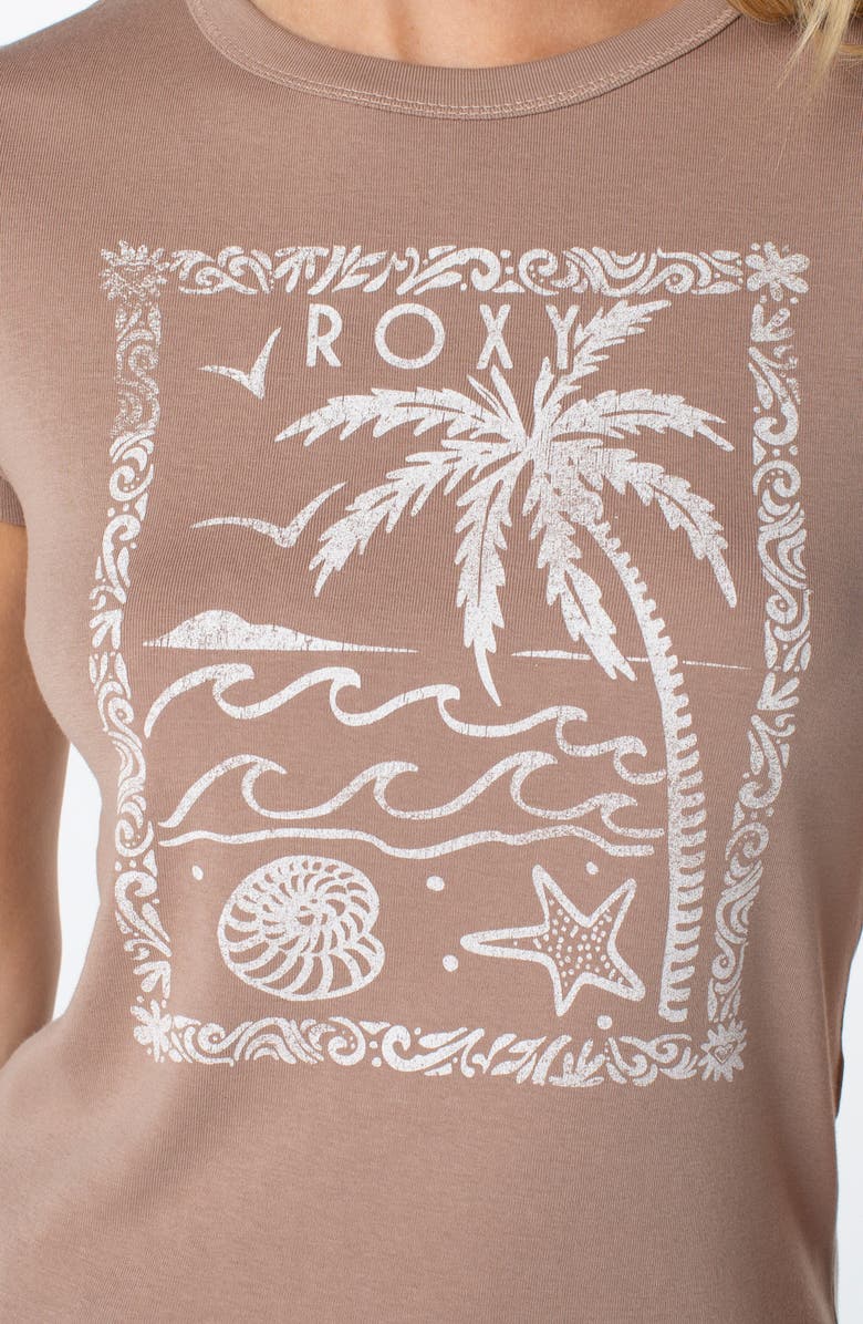 Roxy Palms Post '90s Cotton Graphic T-Shirt, Alternate, color,