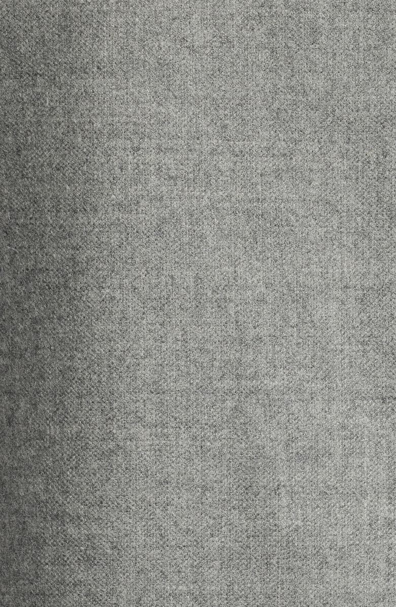 BOSS Camel Corvin Inpad Virgin Wool Blend Overshirt, Alternate, color, Open Gy