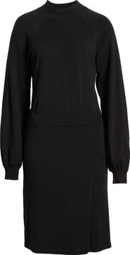 Sam Edelman Two-Piece Look Long Sleeve Sweater Dress