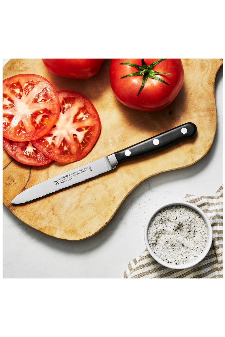 Classic Precision Five-Inch Chef's Knife, Alternate, color, BLACK