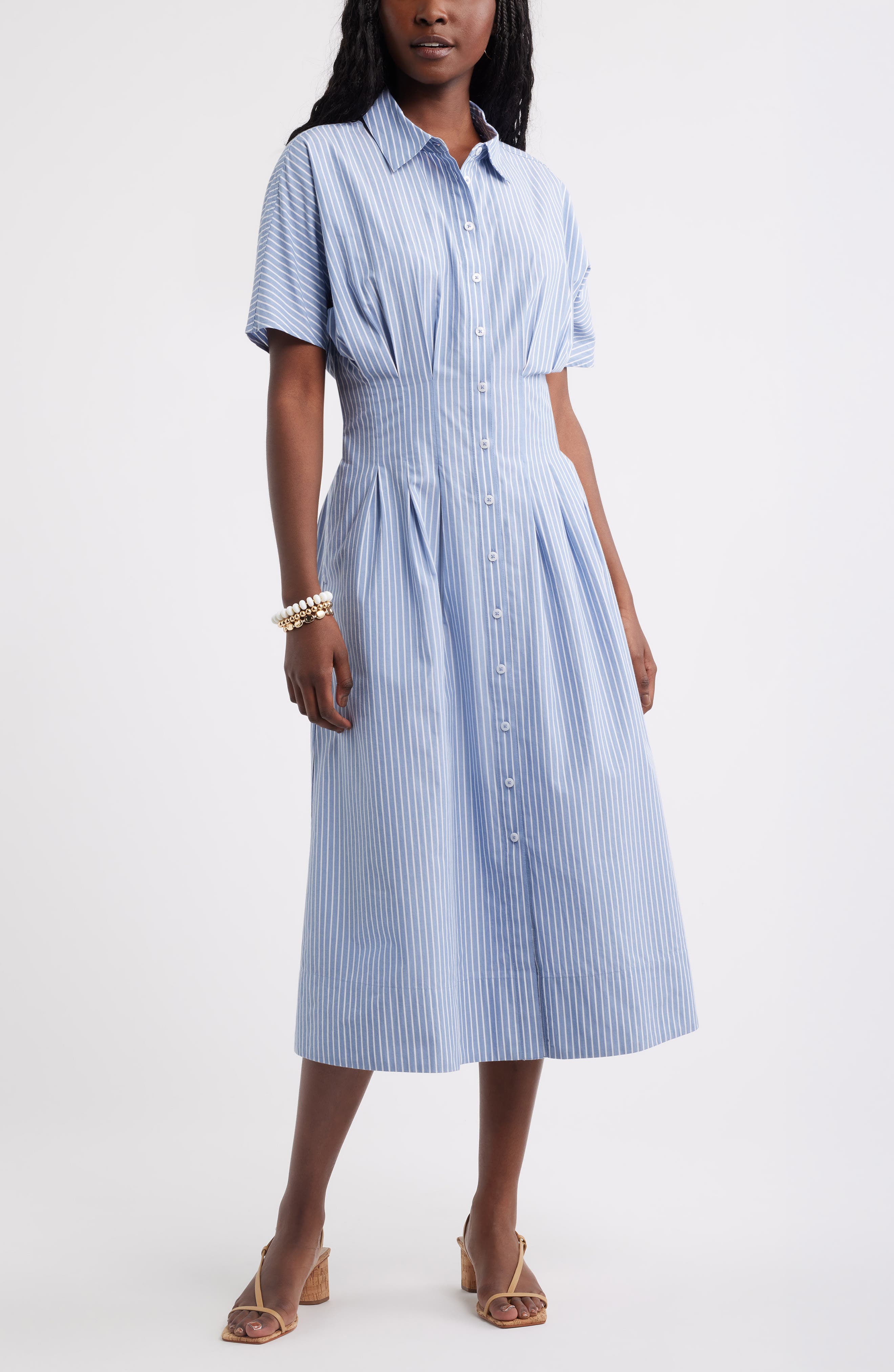 selected BLUE BEYOND CORA STRIPE