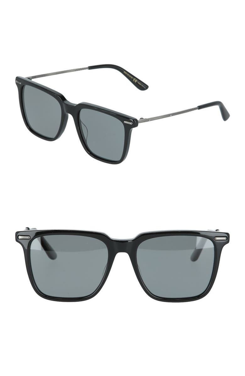 Bottega Veneta 53mm Square Sunglasses, Main, color, 