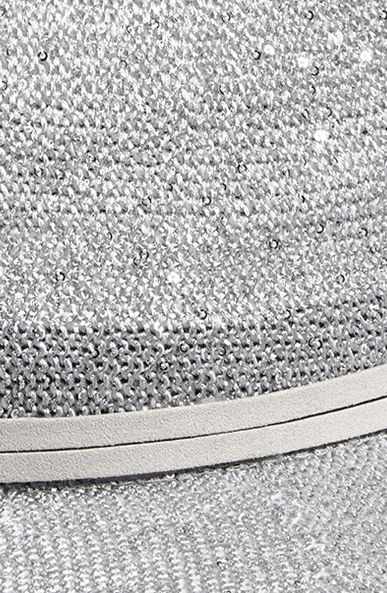 Treasure & Bond Sparkle Cowboy Hat, Alternate, color, Silver