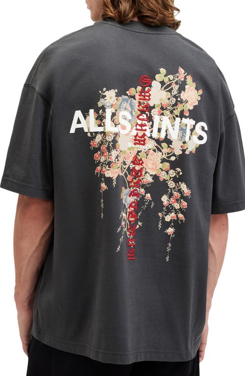 ALLSAINTS ALLSAINTS ETERNAL EMBROIDERED COTTON GRAPHIC T-SHIRT