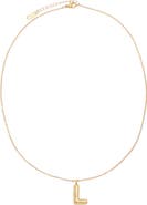 Petit Moments Bubble Initial Necklace