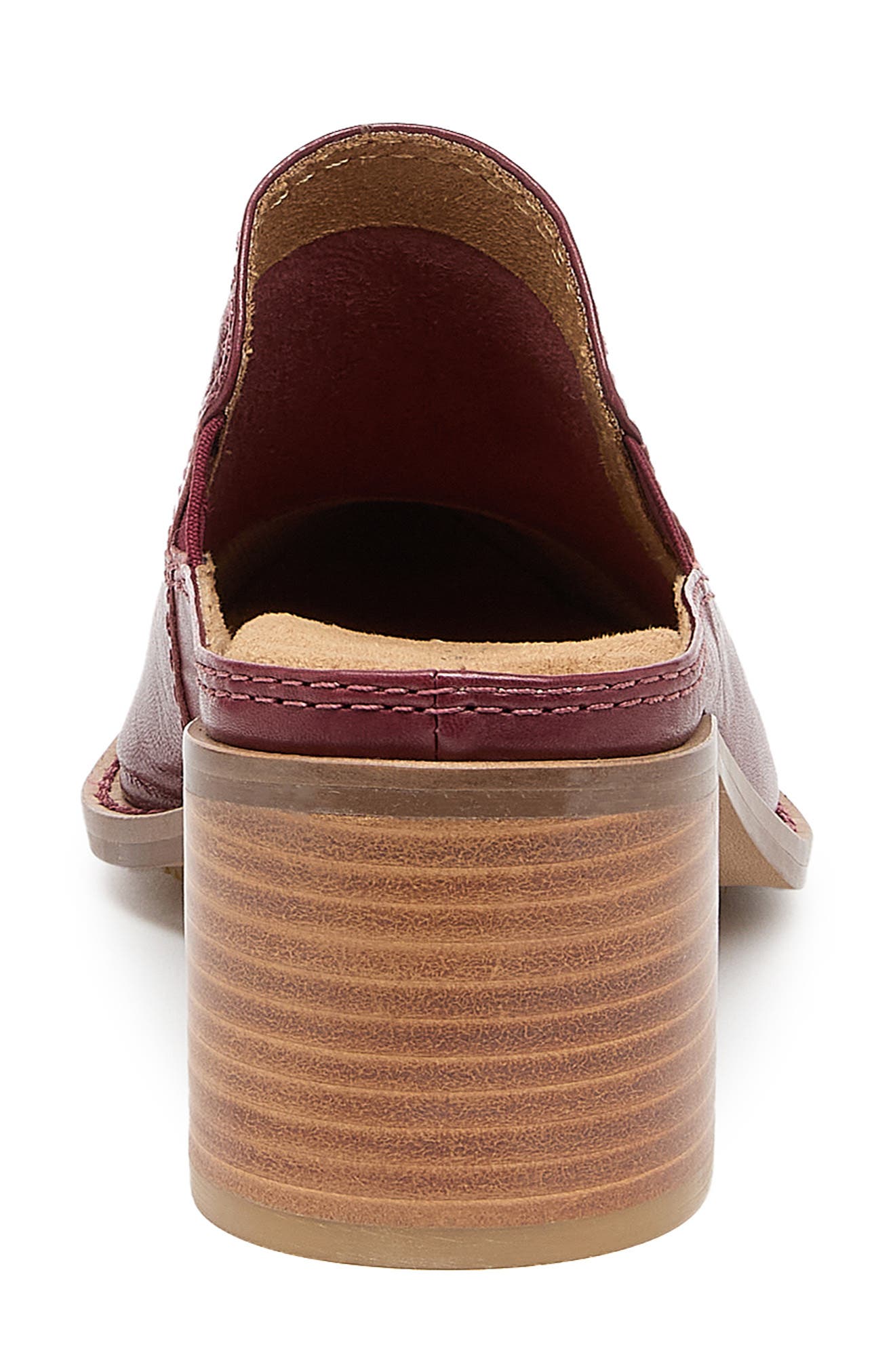 Mason Pointed Toe Loafer Mule, Alternate, color, MERLOT