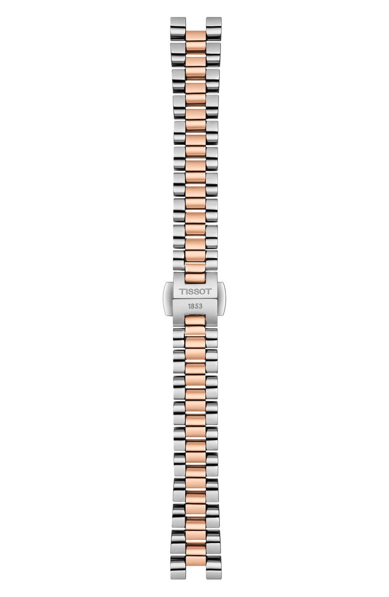 Tissot Desire Bracelet Watch, 28mm, Alternate, color, White/Two Tone