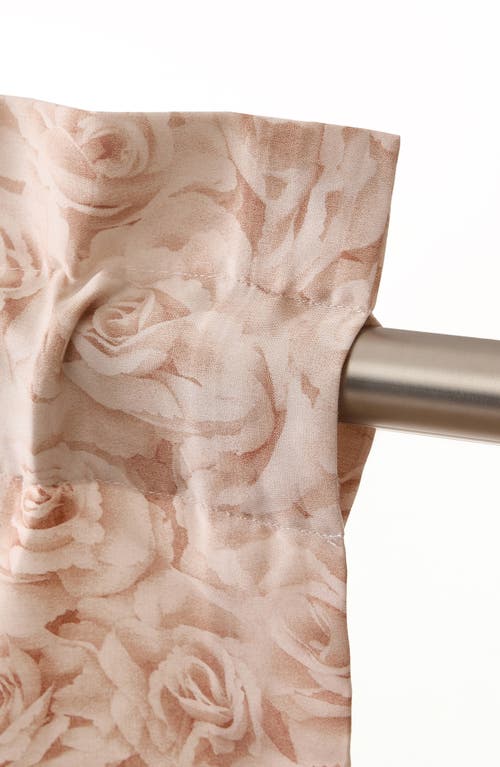 Bebejan Woven Valance Curtain In Peach