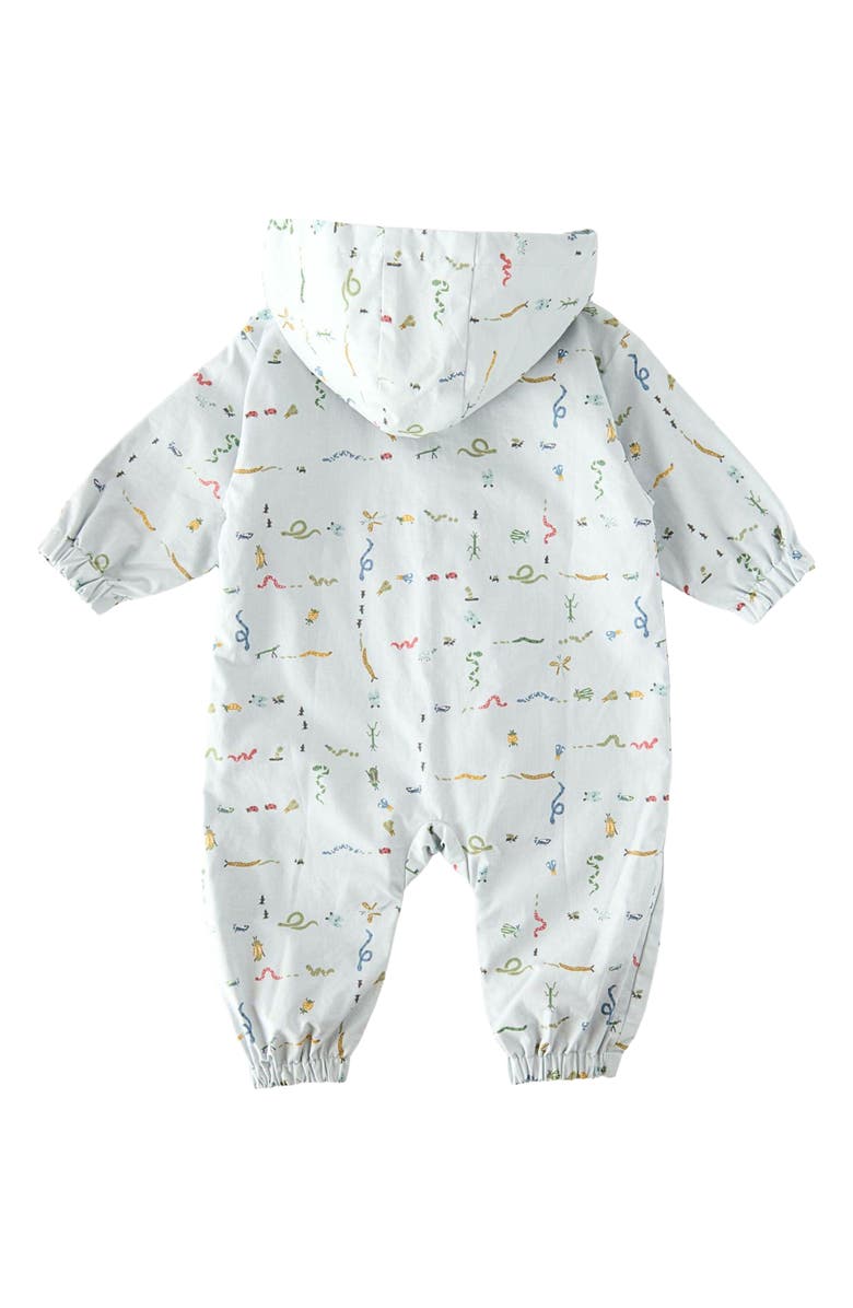 Pehr Kids' Park Rain Suit, Alternate, color, Crawling Critters Blue