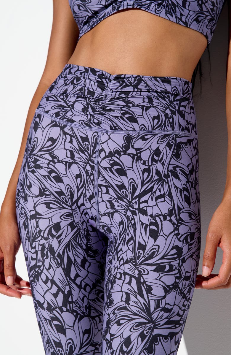 Spiritual Gangster Manifest Selene 7/8 Leggings, Alternate, color, Dawn