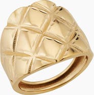 Oradina 14K Gold Diamondback Ring