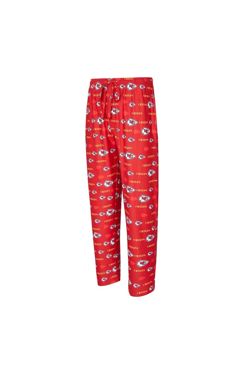 CONCEPTS SPORT Men's Concepts Sport Red Kansas City Chiefs Mosaic All Over Print Pants, Alternate, color, Red