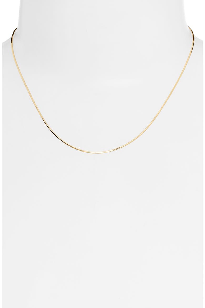 Argento Vivo Tuscany Chain Necklace, Alternate, color, GOLD