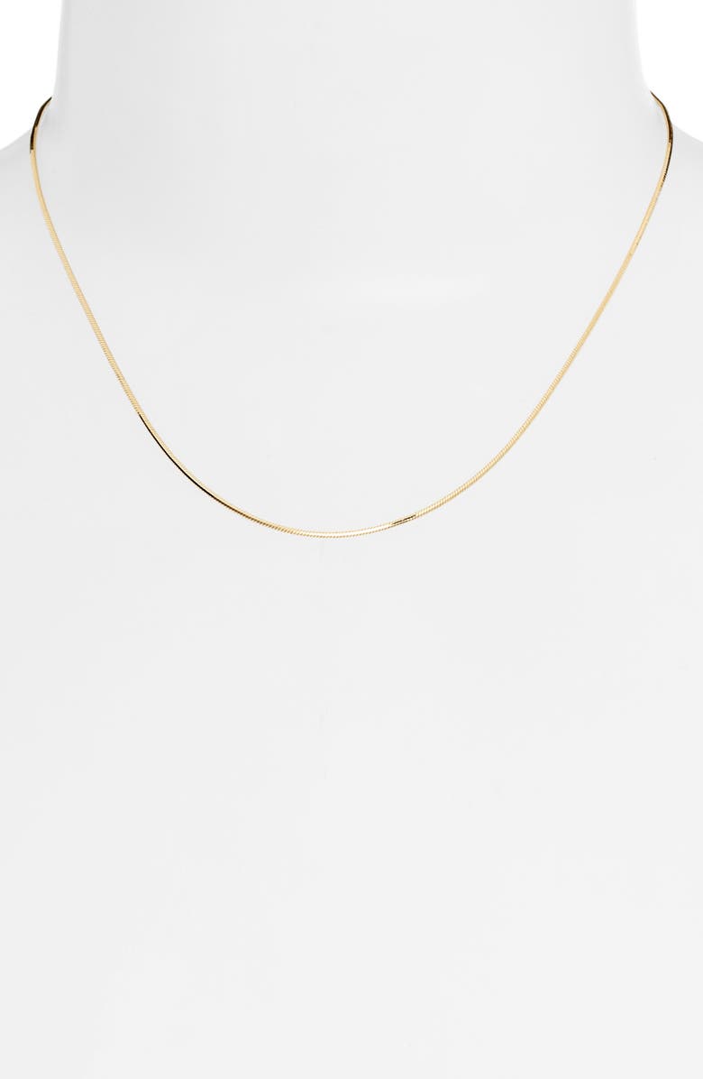 Argento Vivo Sterling Silver Argento Vivo Tuscany Chain Necklace, Alternate, color, Gold