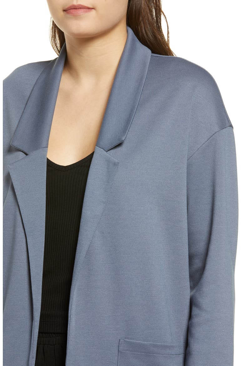 Knit Blazer, Alternate, color, GREY GRISAILLE