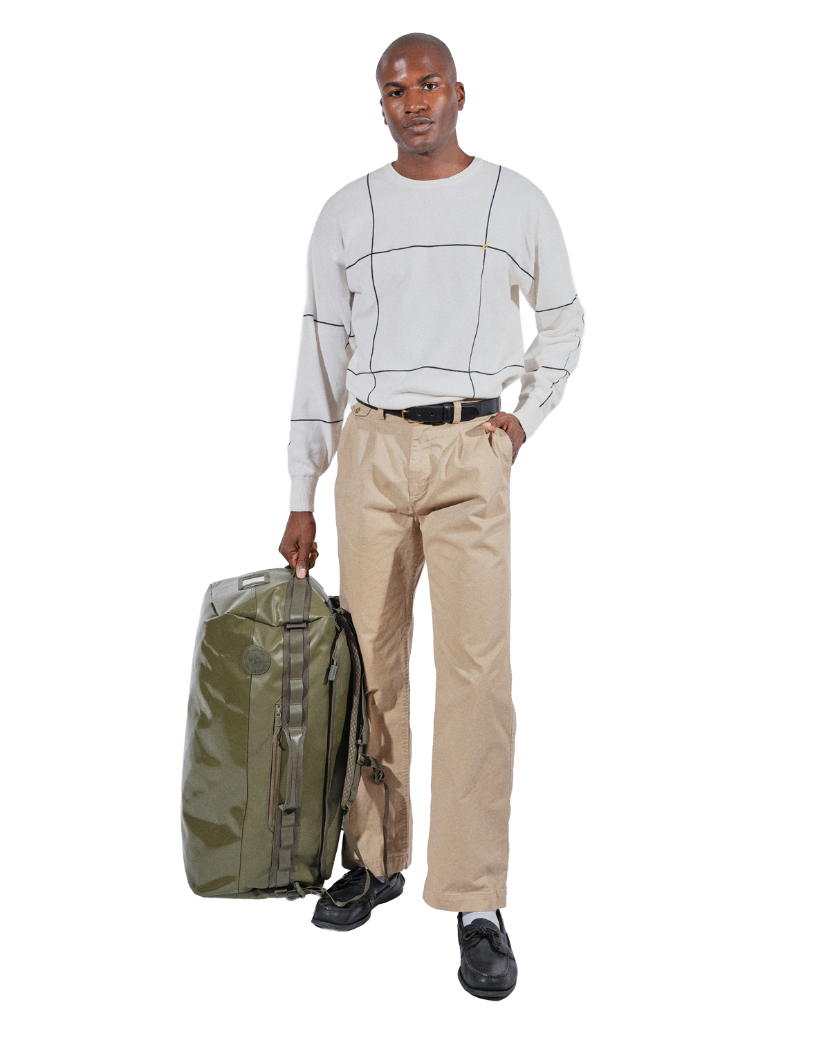 New Go-Bag Duffle Big 60L, Alternate, color, Olive