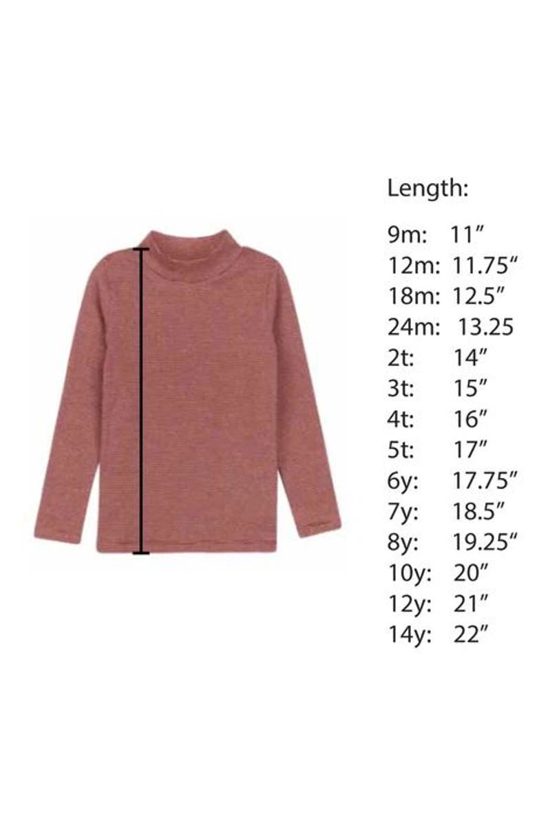 Ely's & Co. French Terry Autumn Kids Collection - Turtle Neck, Alternate, color, Navy