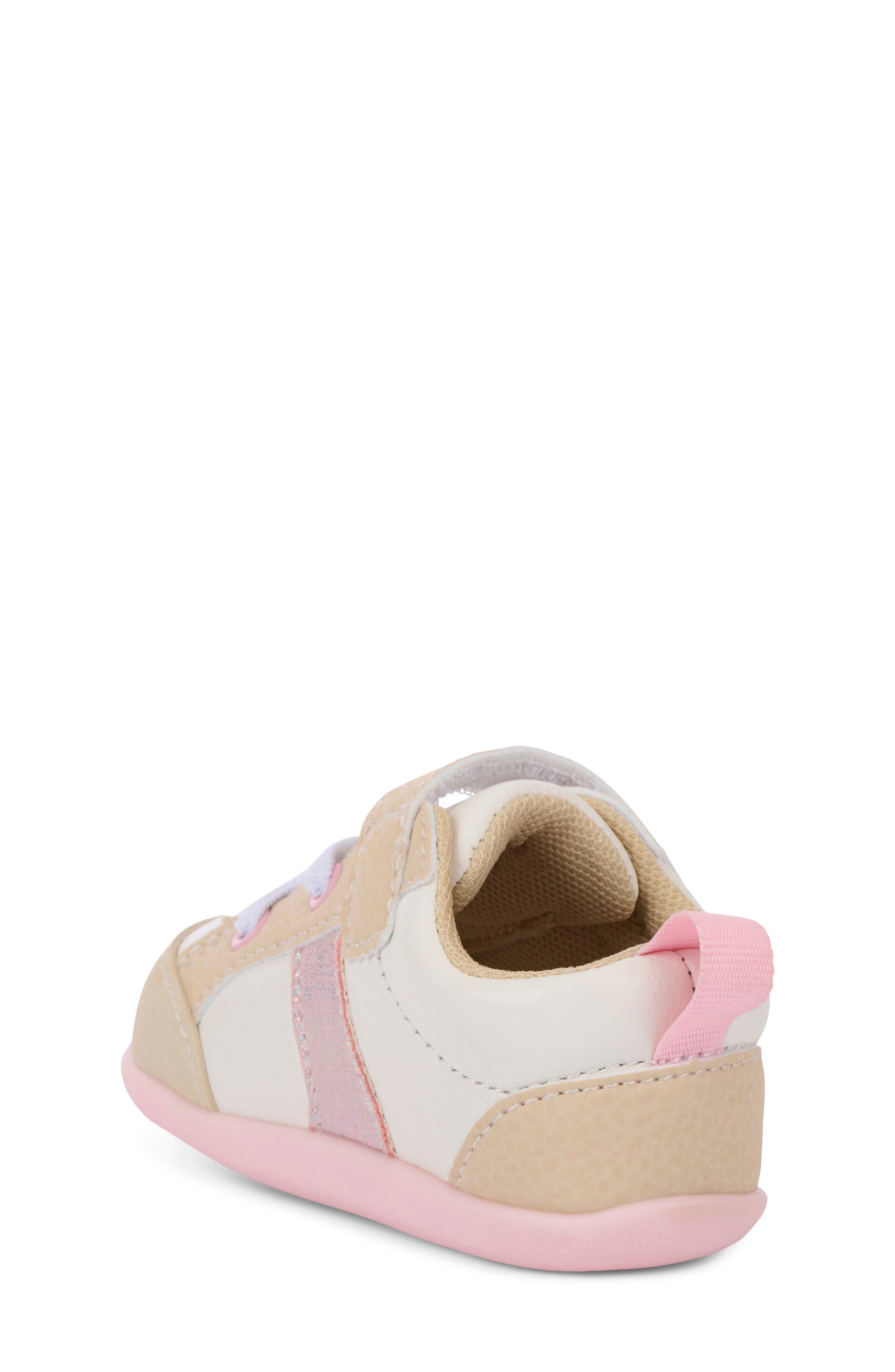 See Kai Run Kids' Mini Connor Sneaker, Alternate, color, White/ Oatmeal