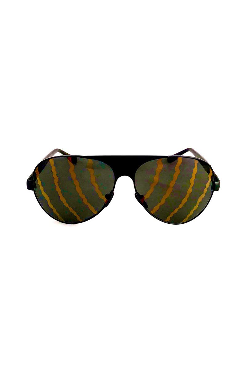 VULIWEAR Elevated Aviator Polarized Sunglasses, Main, color, Rise