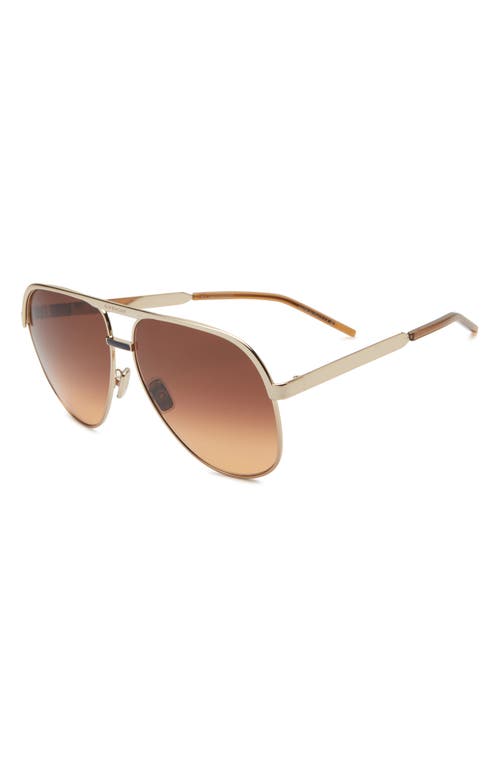 Givenchy G Ride 62mm Oversize Pilot Sunglasses