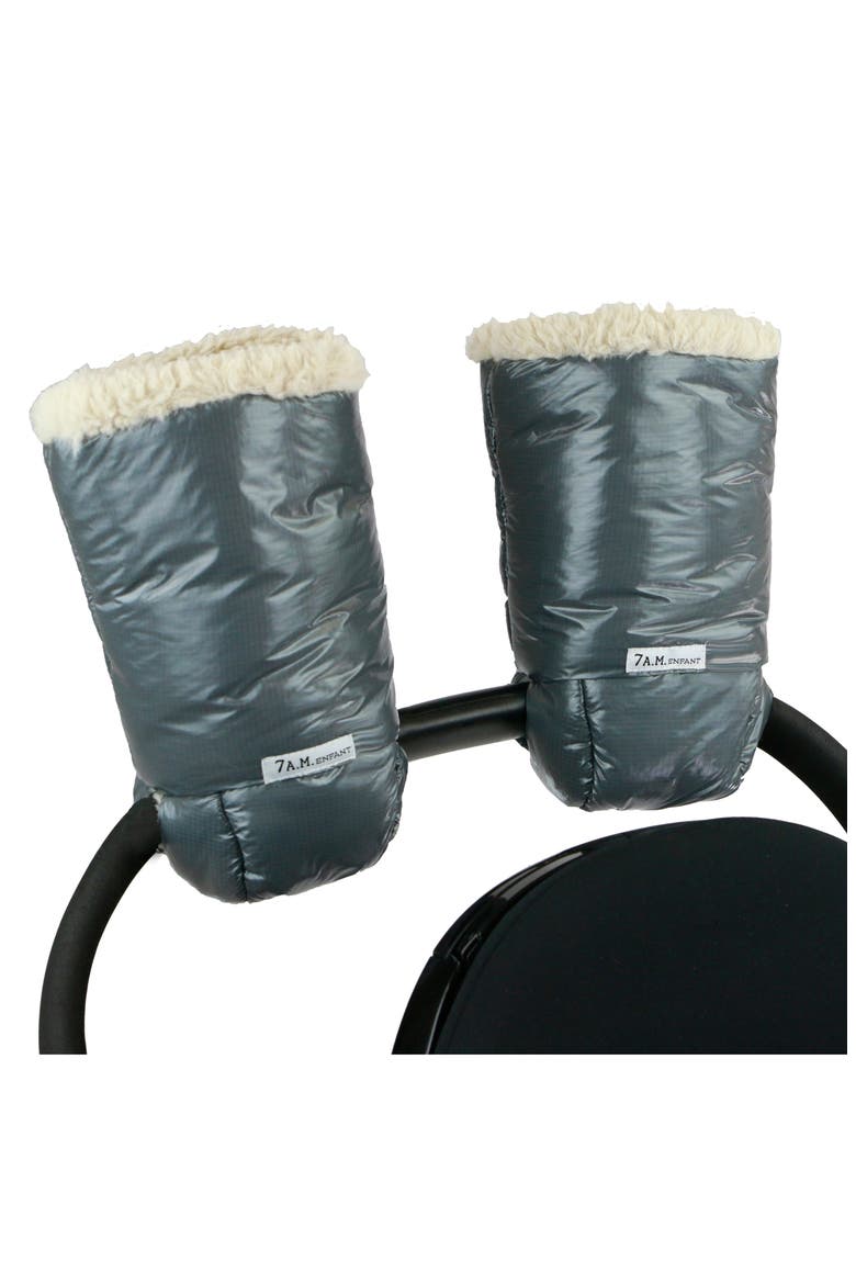 'WarMMuffs' Waterproof Handwarmer Stroller Handle Muffs, Main, color, GRAPHITE