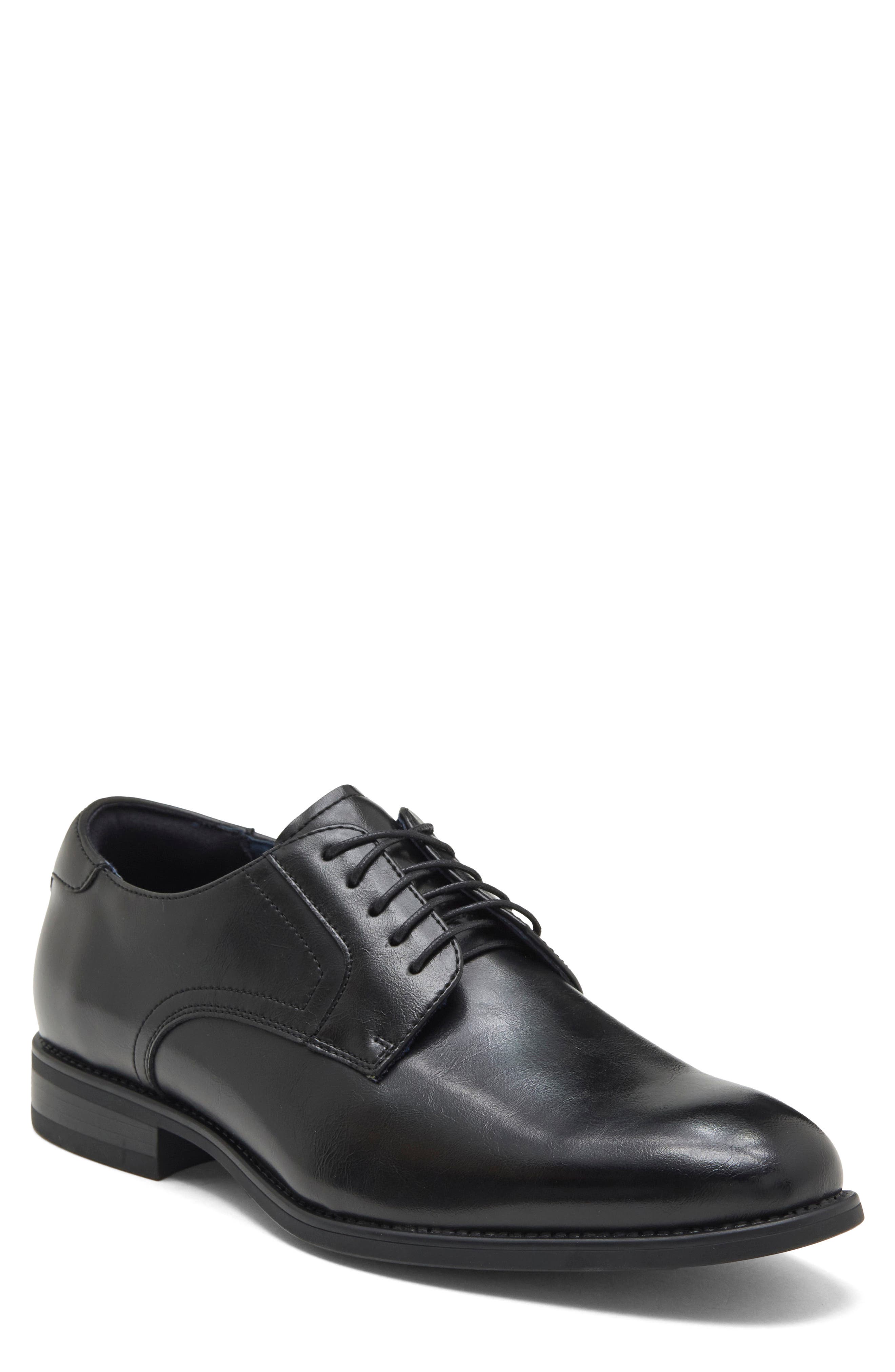 BLACK BURNISHED CALF PU