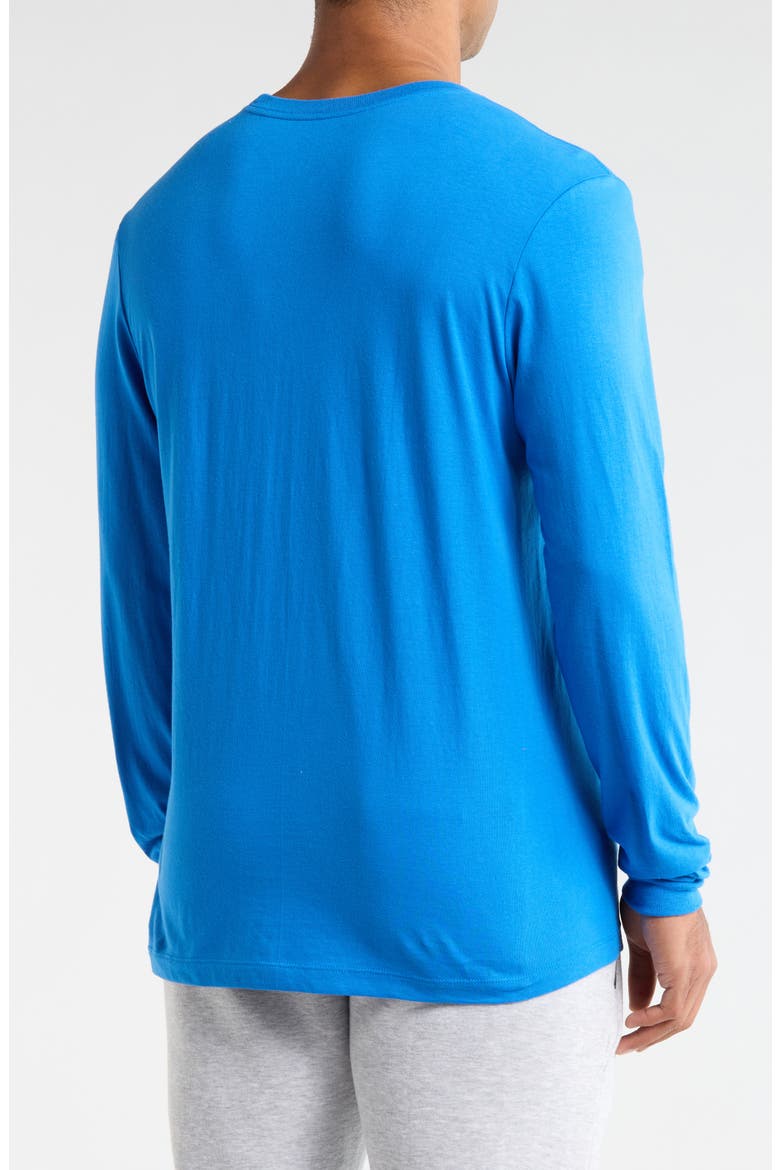 Air Logo Long Sleeve Graphic T-Shirt, Alternate, color, SIGNAL BLUE