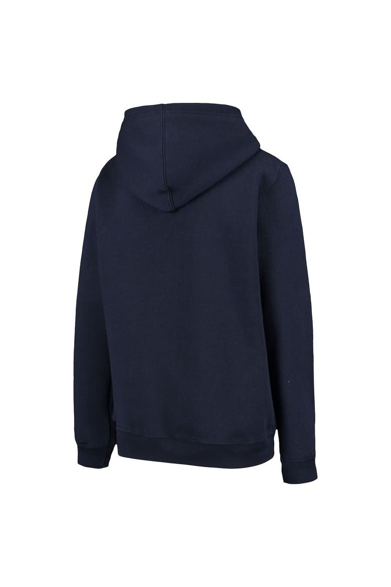 Youth Navy Chicago Bears Fan Gear Prime Pullover Hoodie, Alternate, color, Navy
