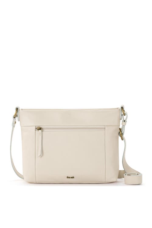 The Sak Melrose Crossbody Leather Bag In Neutral