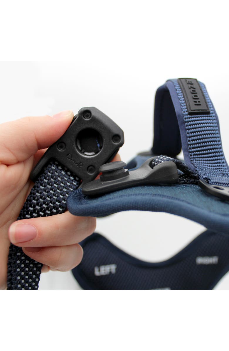 HOOZA Control Harness Black Large Dog Outdoor, Adjustable, Breathable, Alternate, color, Black