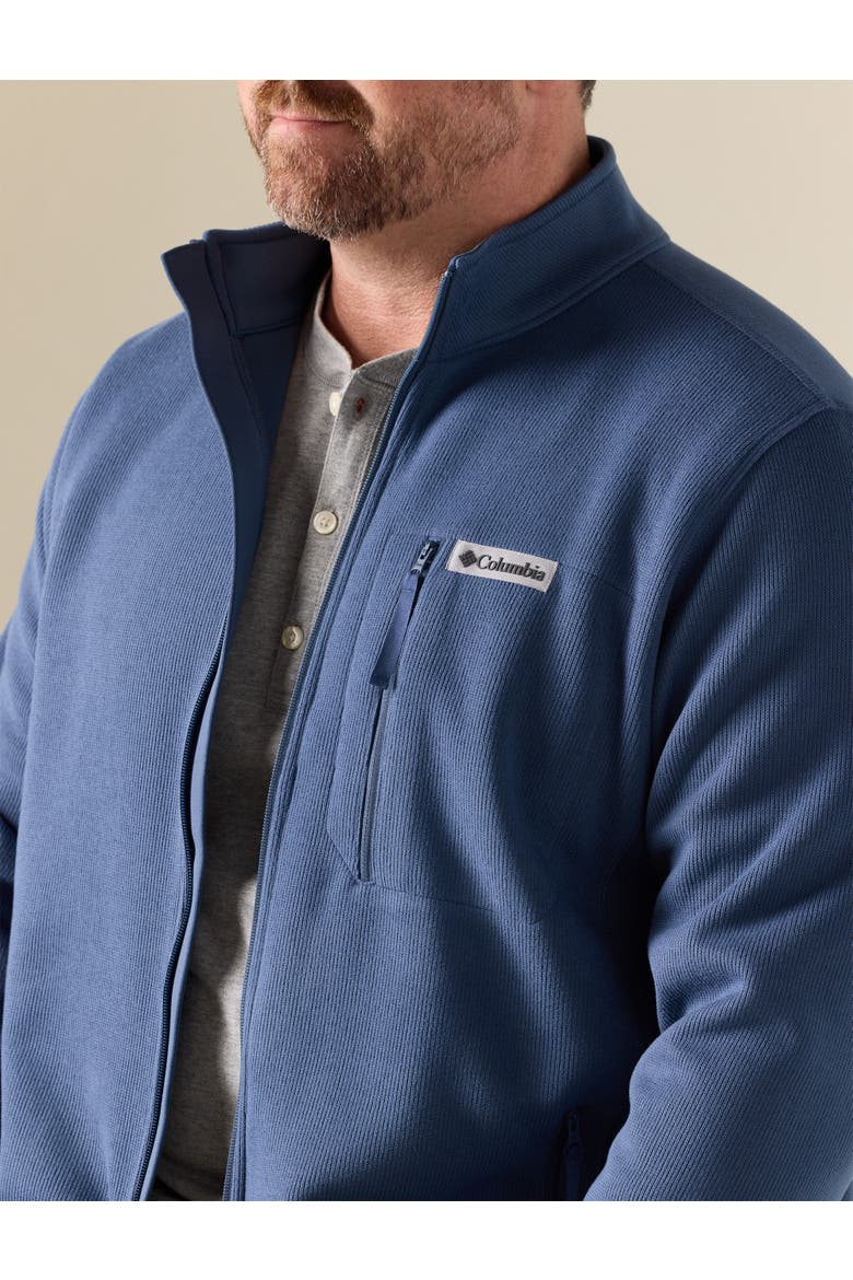 Big & Tall Sweater Weather Full-Zip Fleece Jacket, Alternate, color, DARK MOUNTAIN