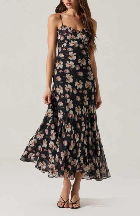 ASTR the Label Maeryn Sweetheart Neck Dress