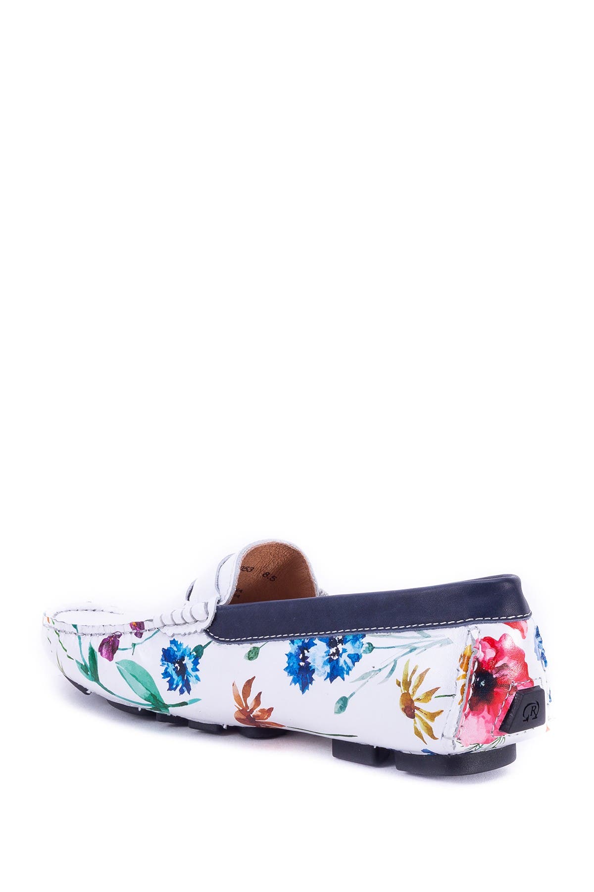 Robert Graham Jardin Embossed Leather Loafer, Alternate, color, 