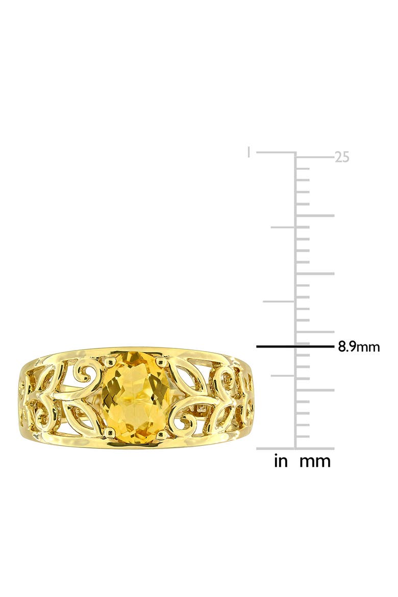 Stone Ring, Alternate, color, YELLOW