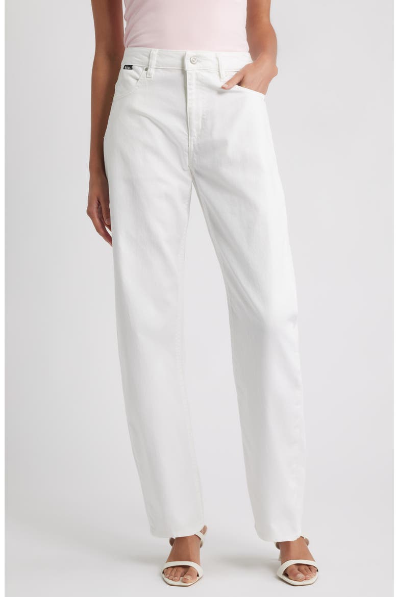 Daelya Straight Leg Jeans, Main, color, NTURAL