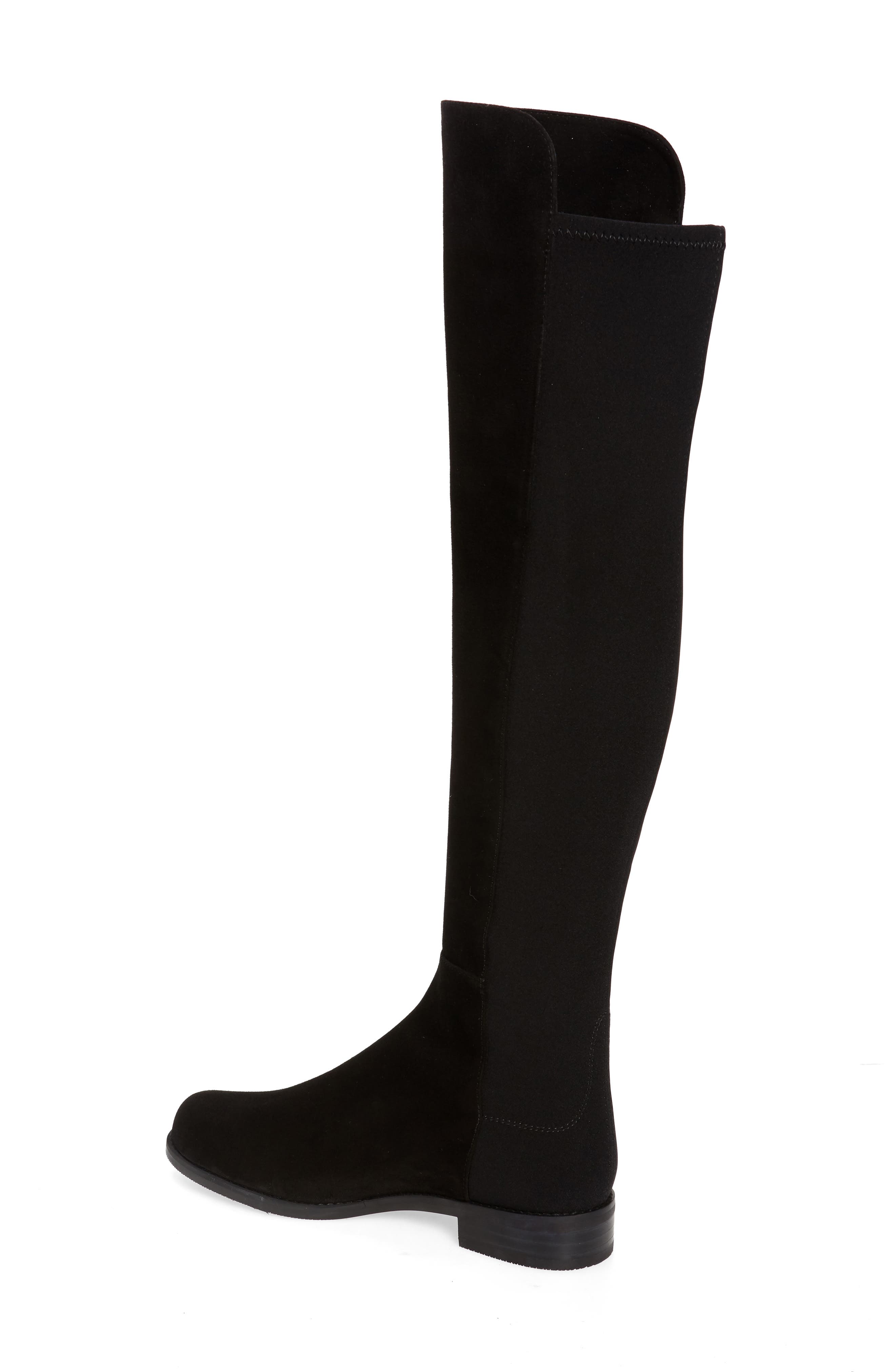 5050 Over the Knee Boot, Alternate, color, BLACK