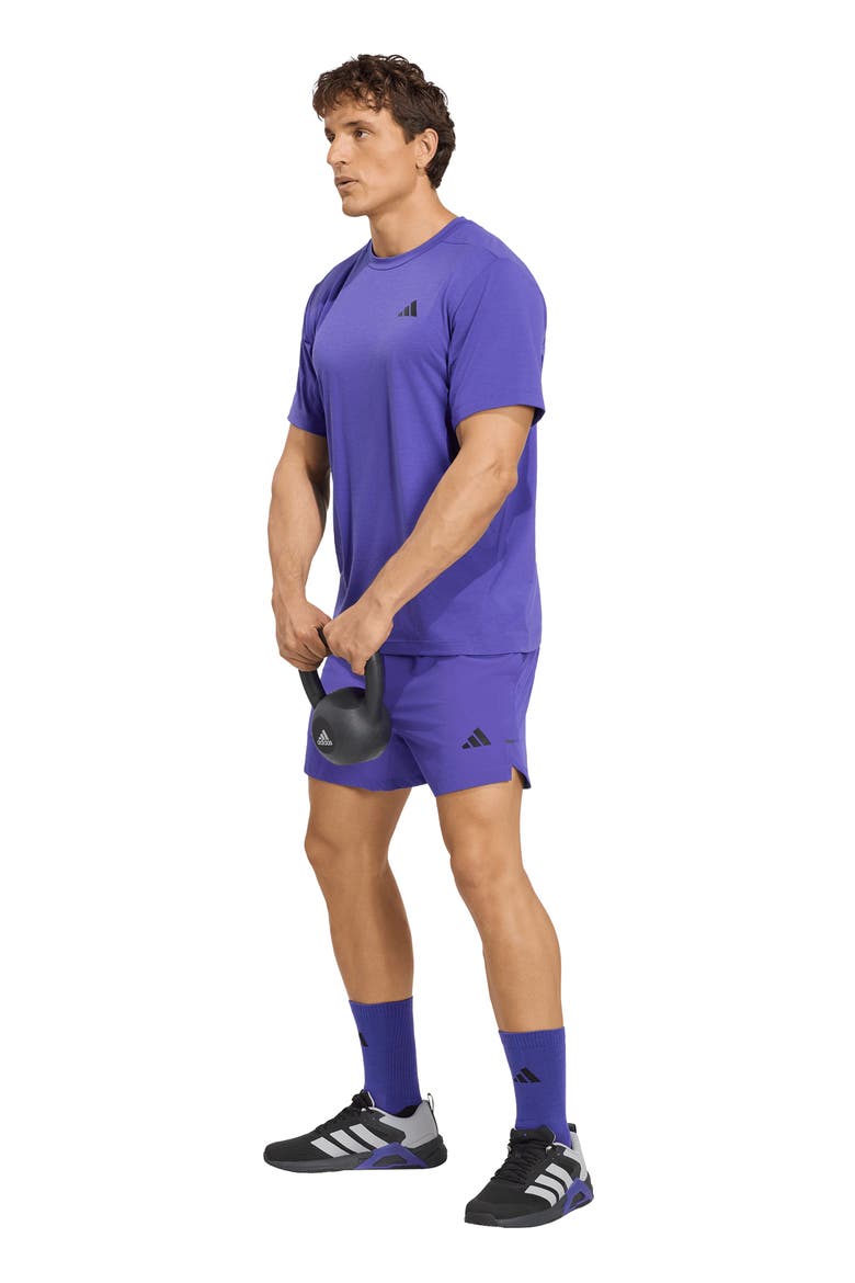 D4T Essentials T-Shirt, Alternate, color, PURE PURPLE
