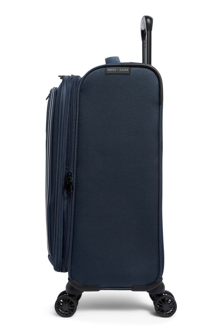 19-Inch Softside Spinner Carry-On Luggage, Alternate, color, NAVY