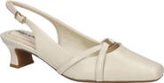 EASY STREET Ridley Kitten Heel Slingback Pump