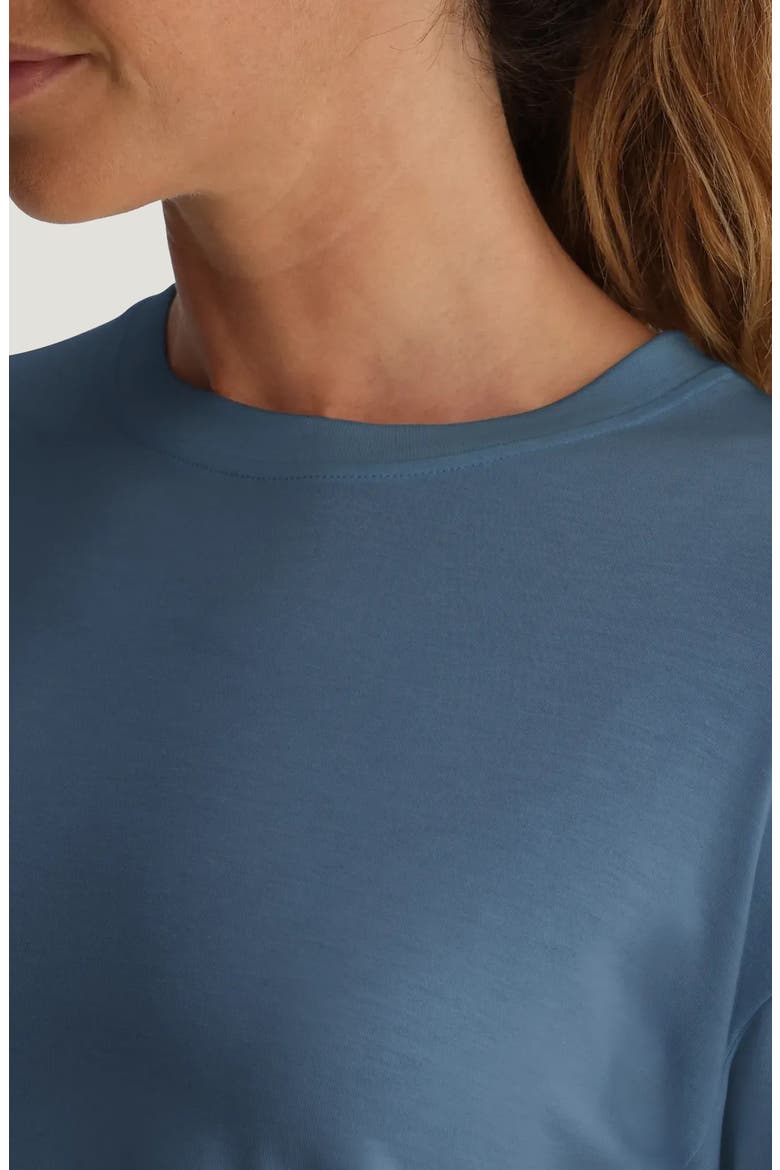 Shade Crossover Long Sleeve Top, Alternate, color, PACIFIC BLUE