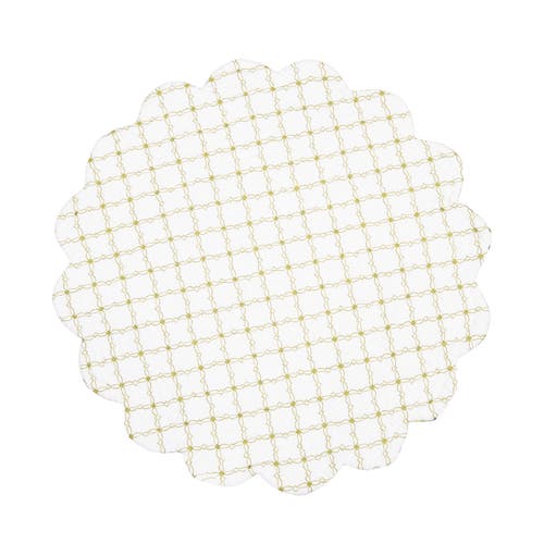 C & F Home C&f Home Carley Round Placemats Set Of 6, 17" In Green