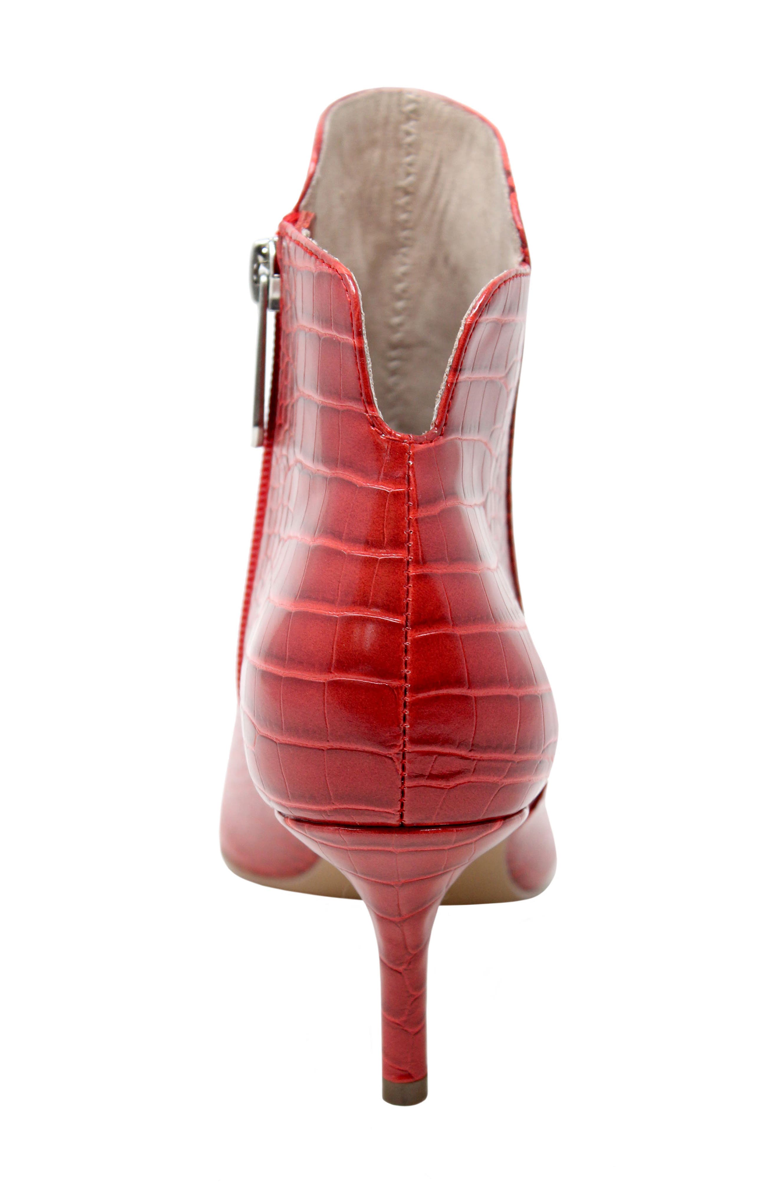 Charles David Amateur Bootie, Alternate, color, Cherry