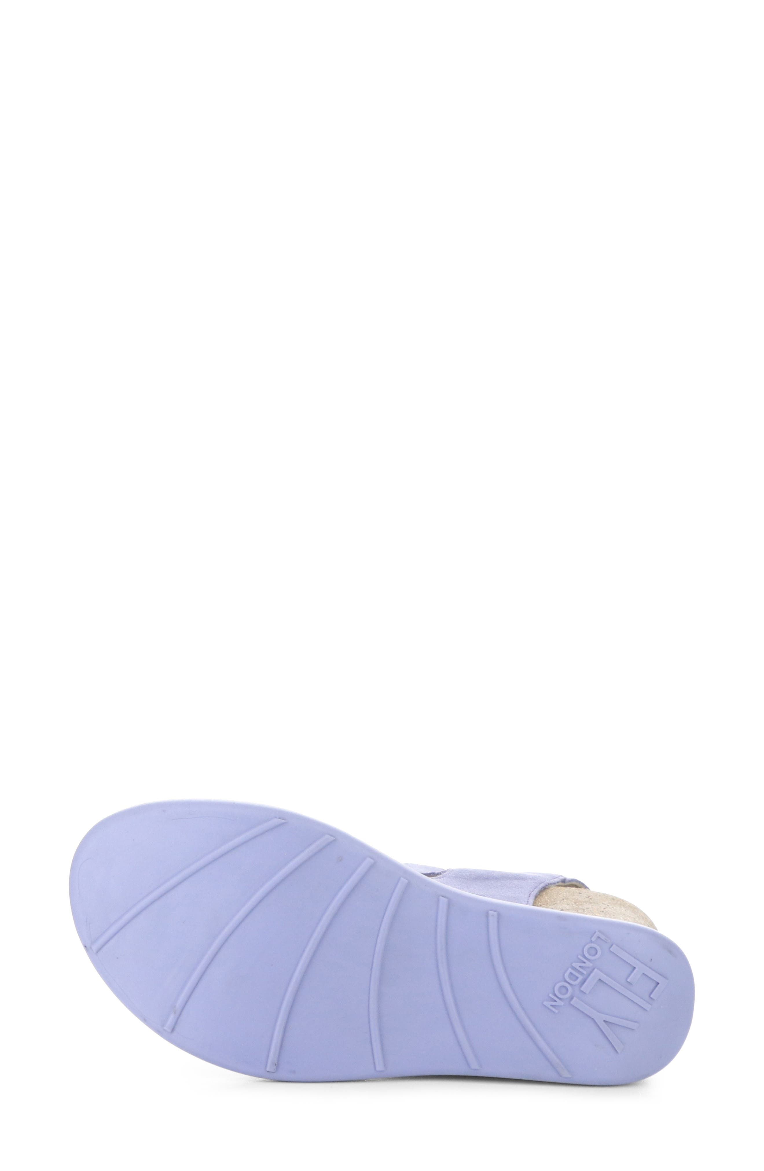 Gogo Platform Wedge Sandal, Alternate, color, 009 VIOLET SUEDE